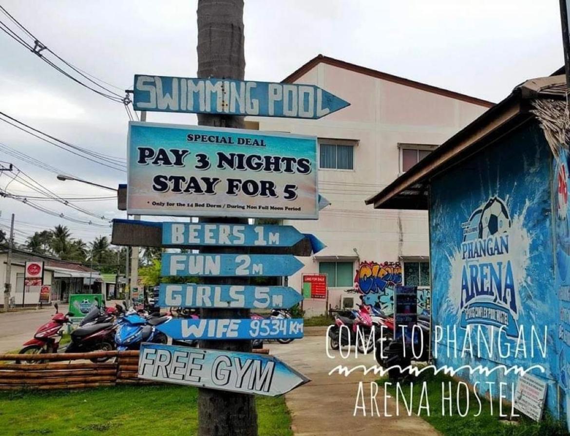 Phangan Arena Hostel Baan Tai Exterior foto